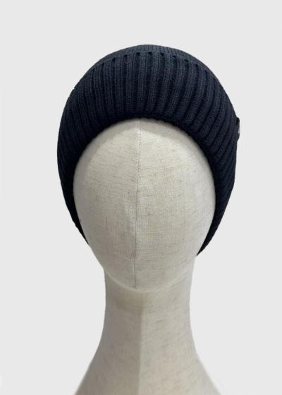 Mazen melna cepure - back