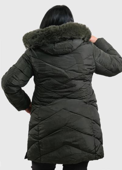 Nairi Lielo izmēru haki sieviešu jaka - back