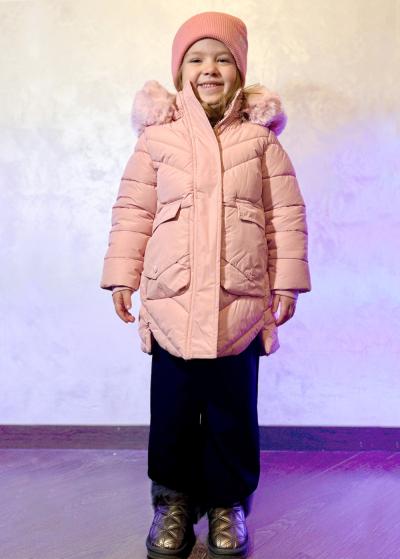 Elmi rozā jaka - back