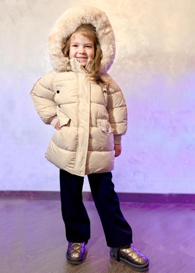 Esila bēša jaka - back