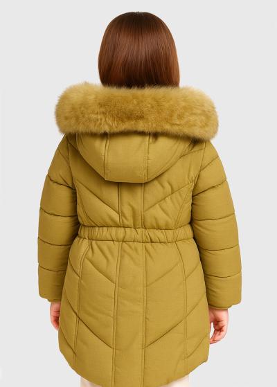 Elmi bēša jaka - back