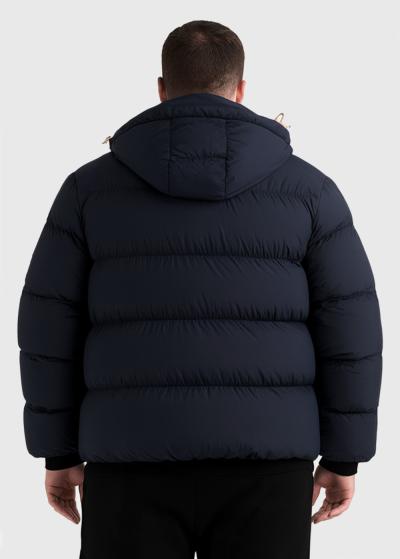 Erdem Lielo izmēru melna jaka  - back