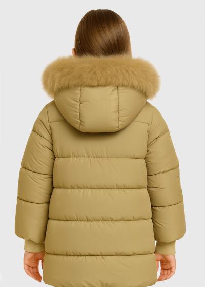 Esila bēša jaka - back