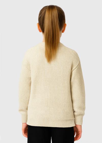 Ested bēšs kardigans ar pogām - back