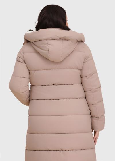 Dinara Lielo izmēru bēša jaka - back