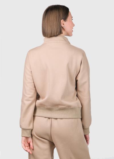 Dorrie bēšs kostīms ar rāvējslēdzēju - back