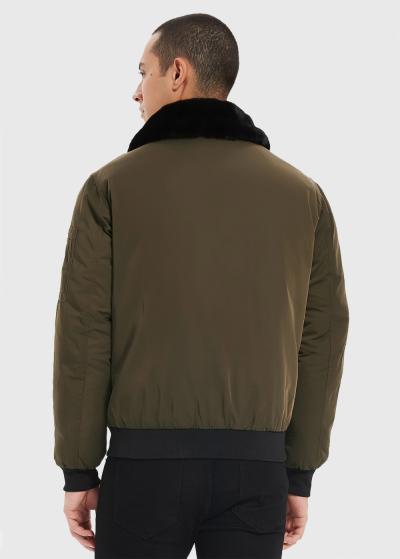 Till brūna īsa jaka - back