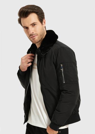 Till melna īsa jaka - back