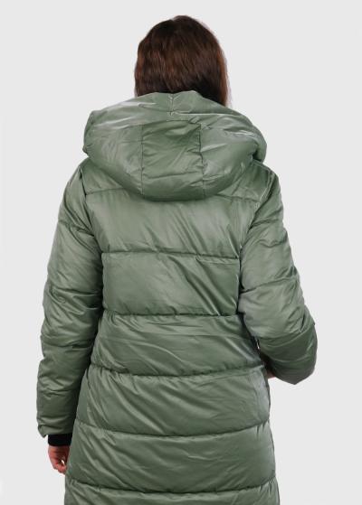 Ceylin haki pagarināta jaka - back