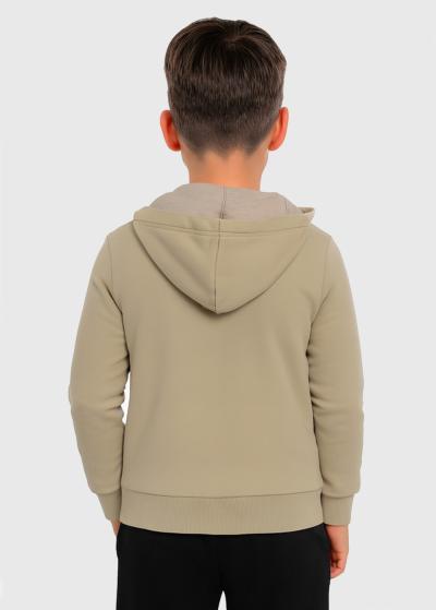 Caspian bēša jaka ar rāvējslēdzēju - back