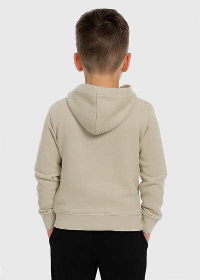 Adam bēšs hūdijs ar rakstu - back