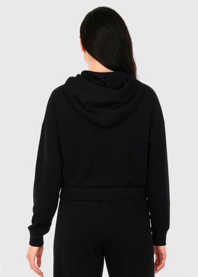 Eliza melns kostīms ar rāvējslēdzēju - back