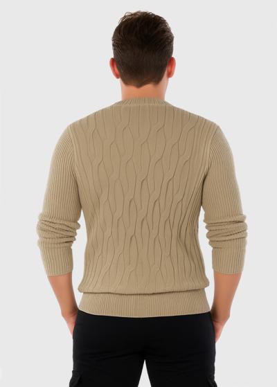 Alper bēšs džemperis - back