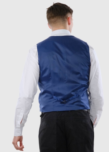 Angelino zila vīriešu klasiska veste - back