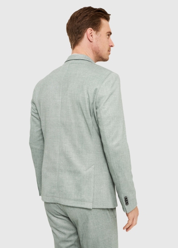 Almerino gaiši zaļa vīriešu žakete - back