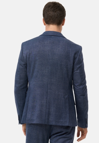 Alvezio tumši zila vīriešu žakete - back