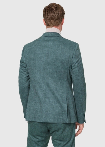 Porfirio zaļš vīriešu žakete - back