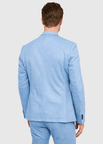 Prospero gaiši zila vīriešu žakete - back