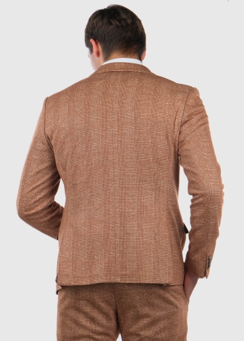 Oddo brūna vīriešu žakete - back