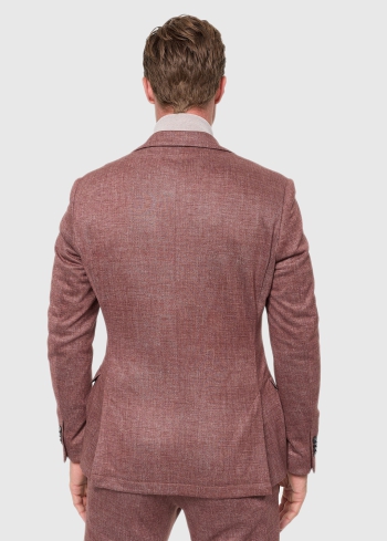 Elio brūna vīriešu žakete - back