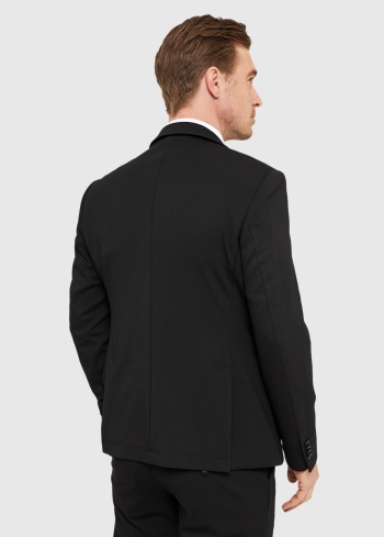 Nicodemo melna vīriešu žakete - back