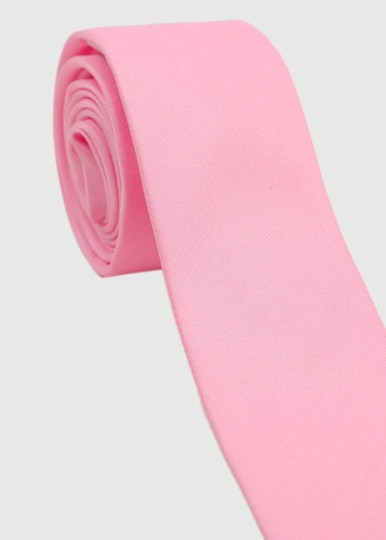 Gaiši rozā vīriešu kaklasaite - back