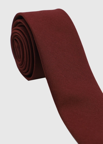 Bordo vīriešu kaklasaite - back