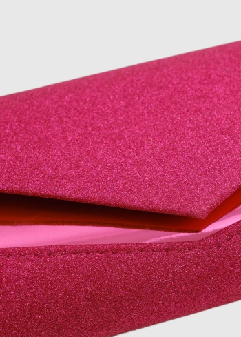 Enrichetta rozā klačs ar atveramu augšdaļu - back