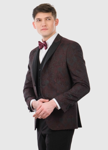 Nilo pieguļošais vīriešu uzvalks - back