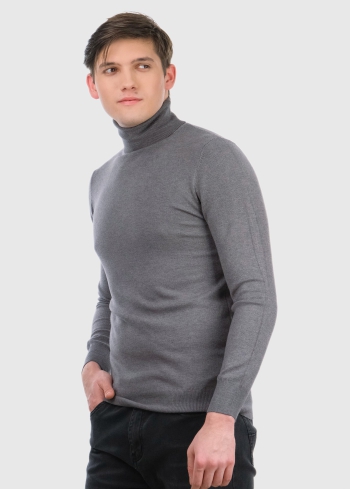 Gianfranco pelēka vīriešu bītlene - back