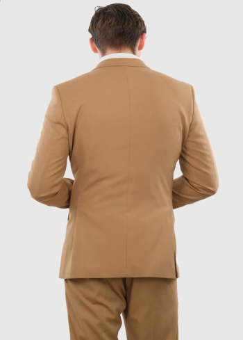 Annunziato bēšs pieguļošais uzvalks - back