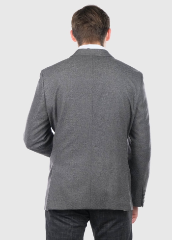 Ladislao pelēka vīriešu žakete - back