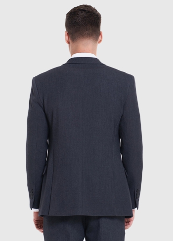 Vittore tumši pelēka žakete ar pogām - back