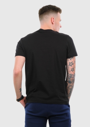 Aurelio melns vīriešu t-krekls - back