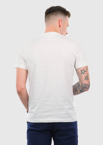 Aurelio balts vīriešu t-krekls - back