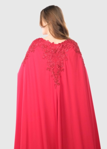 Felicia sarkana gara vakarkleita - back