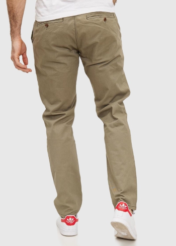 Anastasio Slim Fit haki vīriešu bikses - back