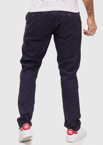 Anastasio Slim Fit tumši zilas vīriešu bikses - back