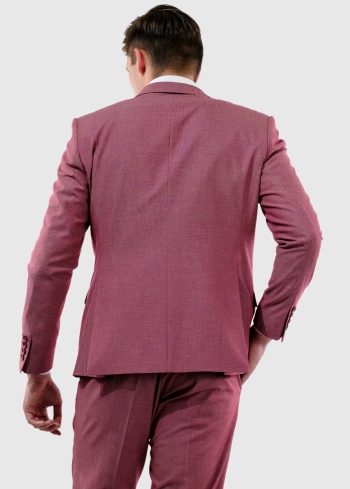 Odoacre bordo pieguļošais uzvalks - back