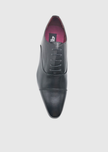 Natale melni apavi-oksfordi ar šņorēm - back