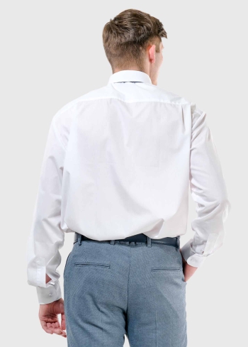 Giuliano Classic balts vīriešu krekls - back