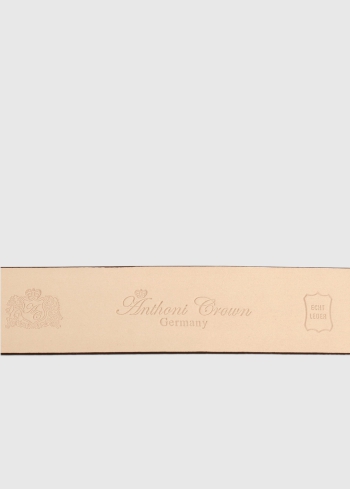 Zila ādas josta - back