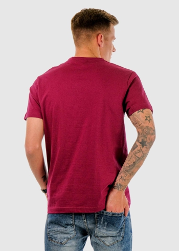 Aurelio bordo vīriešu t-krekls - back