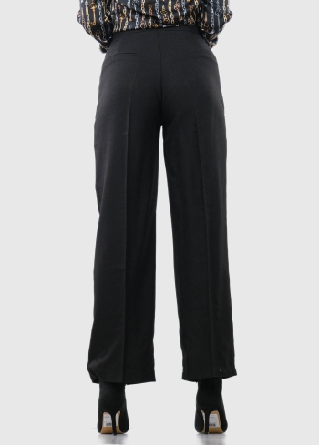 Claretta melnas sieviešu bikses - back