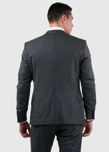 Zhanluidzhi pieguļošs vilnas uzvalks - back