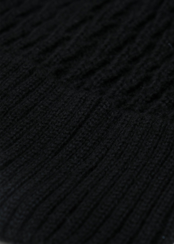 Felicita melna sieviešu cepure - back