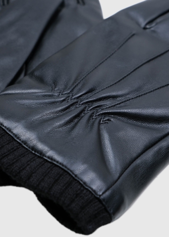 Walter melni silti cimdi - back