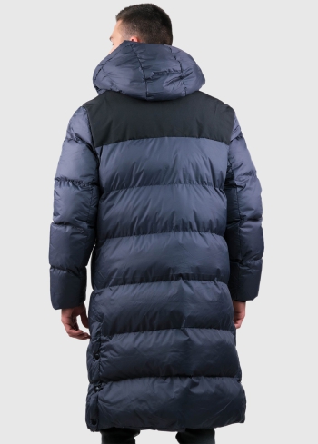 Saturnino vīriešu silta jaka ar kapuci - back