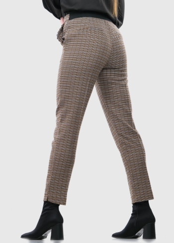 Dina sieviešu rūtainas bikses - back