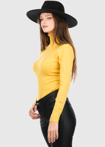 Perla dzeltena sieviešu bītlene - back